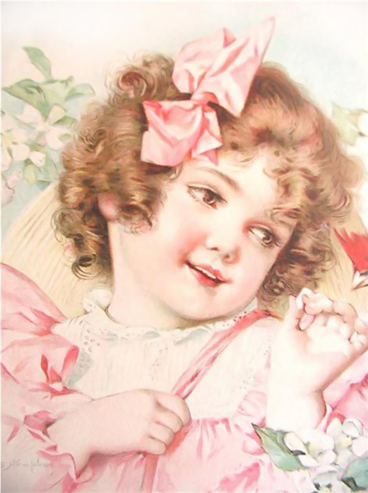 Старые открытки с детьми