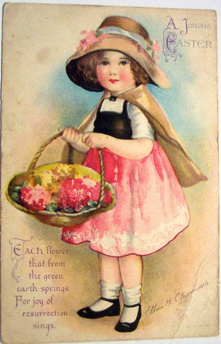 Мальчик и девочка Винтаж