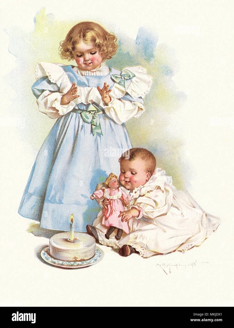 Открытки художницы Maud Humphrey Bogart