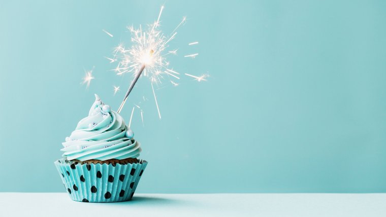 Милая открытка с днем рождения