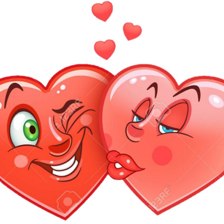 Поцелуй рисунок