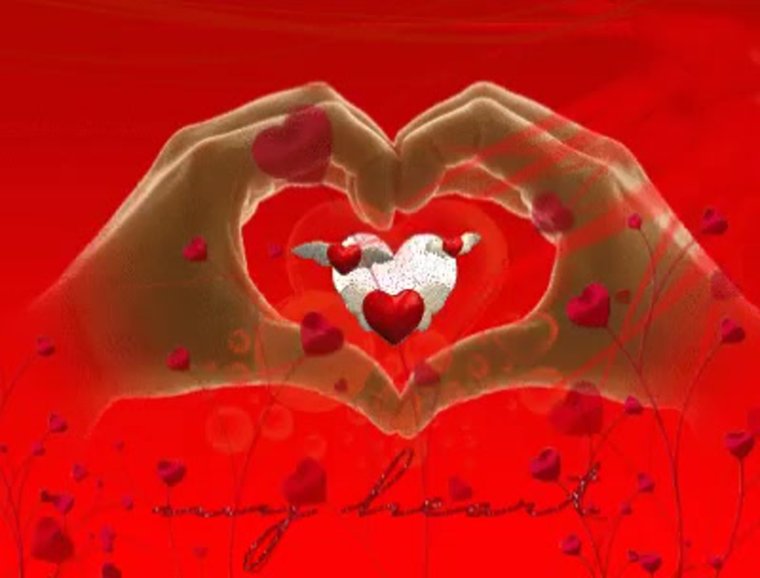 Красивые открытки с поцелуями