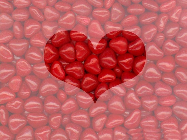 Нежные сердечки