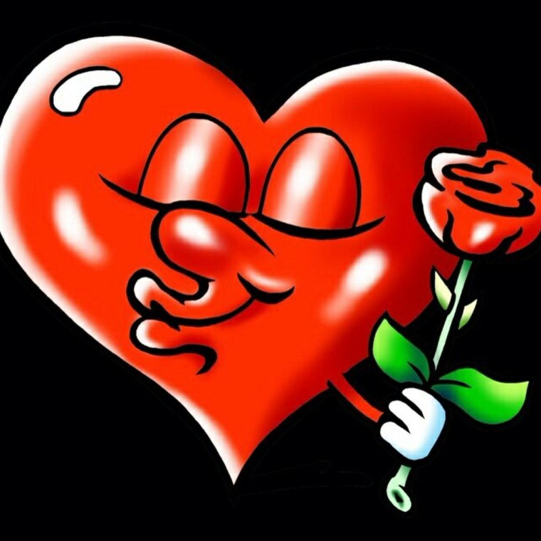 Открытки с сердечками