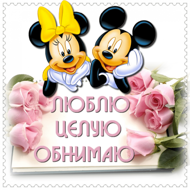 Целую обнимаю