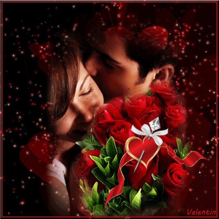 Поцелуй для любимой женщины