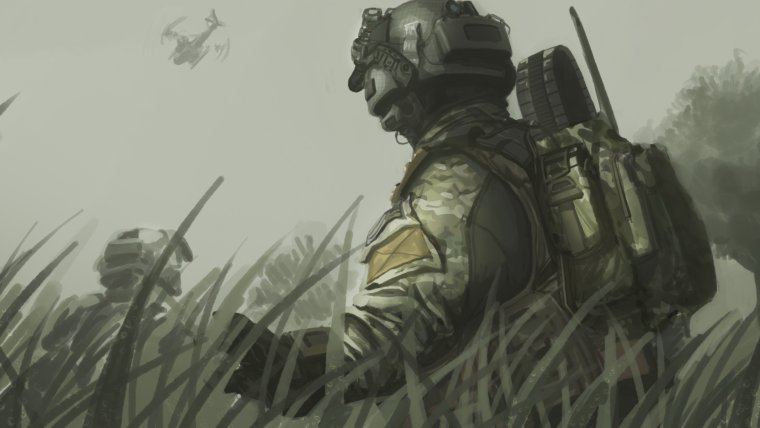 Биопанк солдат Art