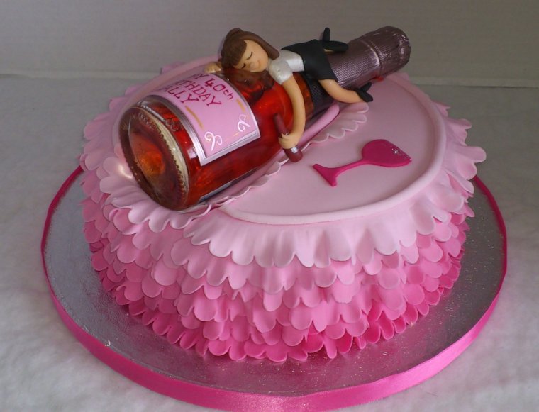 Прикольные торты для женщин
