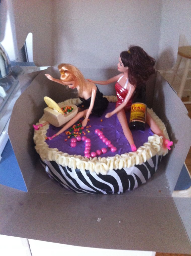Торт подруге на день рождения прикольный