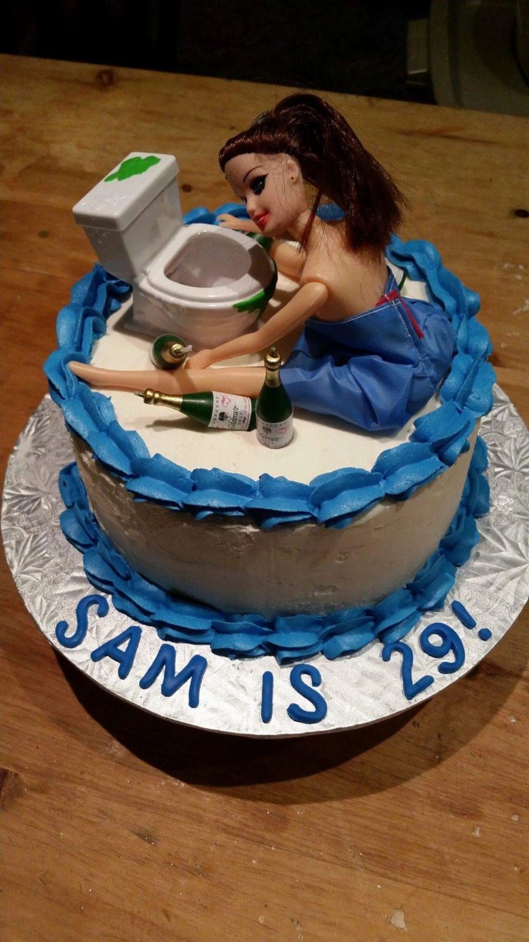 Торт девичник