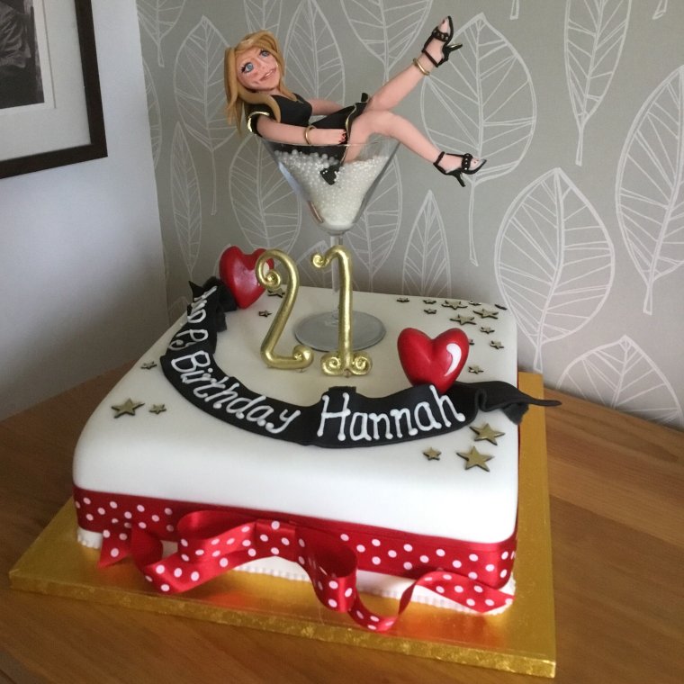 Торт прикольный для девушки