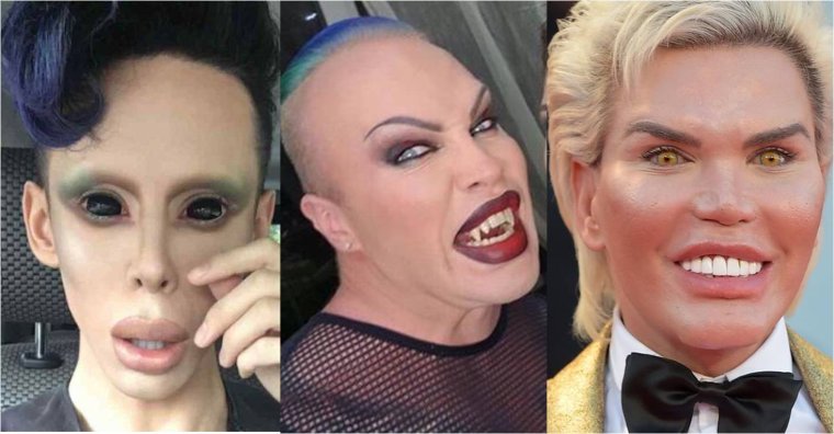 Люди изменившие свою внешность