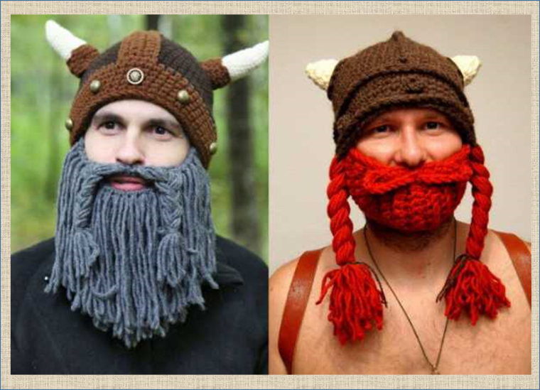 Смешные вязаные шапки для мужчин