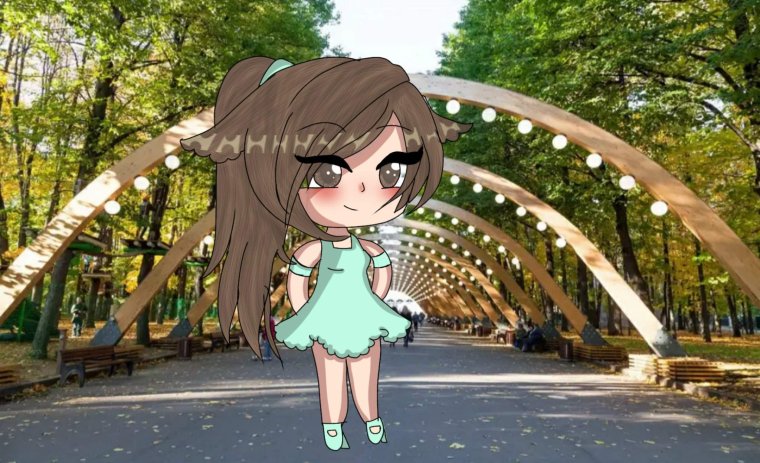 Фон гача лайф улица