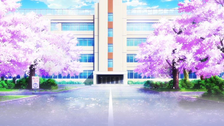 Гача лайф фон школа улица