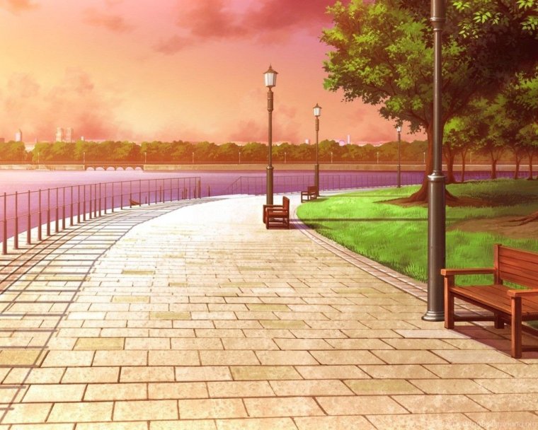 Фон гача лайф улица Япония