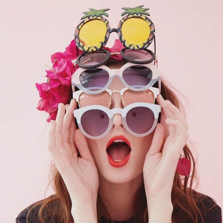 Вечеринка в стиле солнцезащитные очки