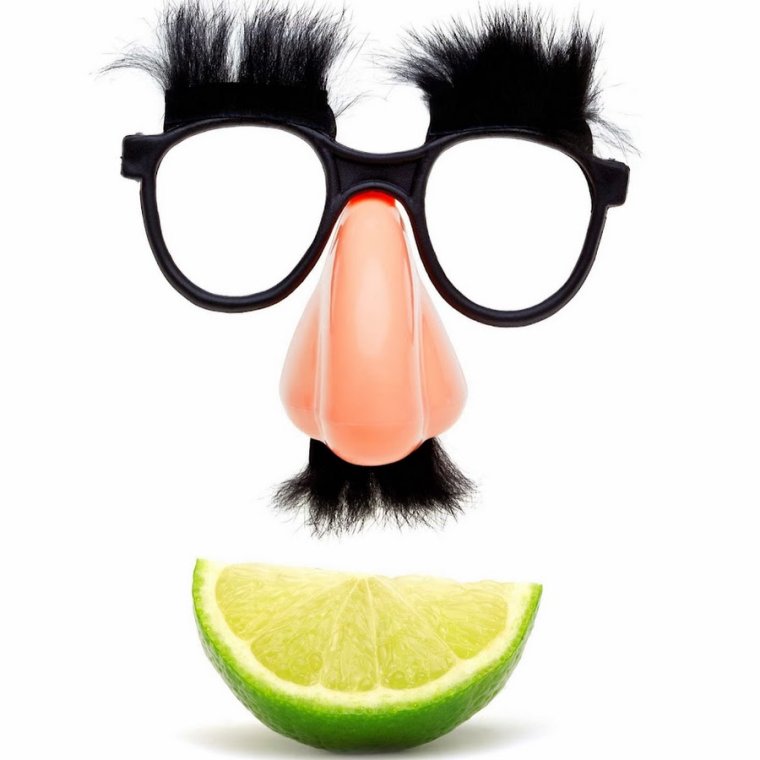 Смешные очки на прозрачном фоне