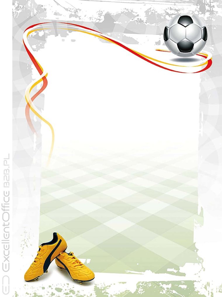 Спортивный фон в голубых тонах