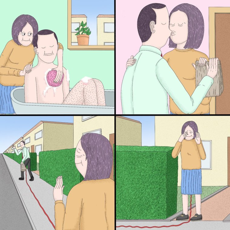 Странные нарисованные комиксы