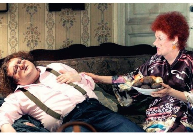 Теща карикатура