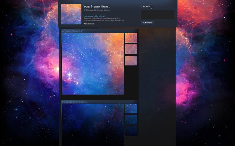 Арт человека на Красном фоне