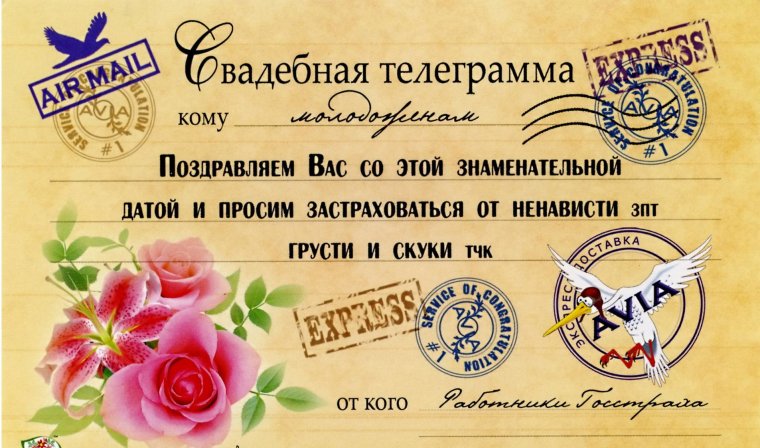 Поздравления с годовщиной свадтб