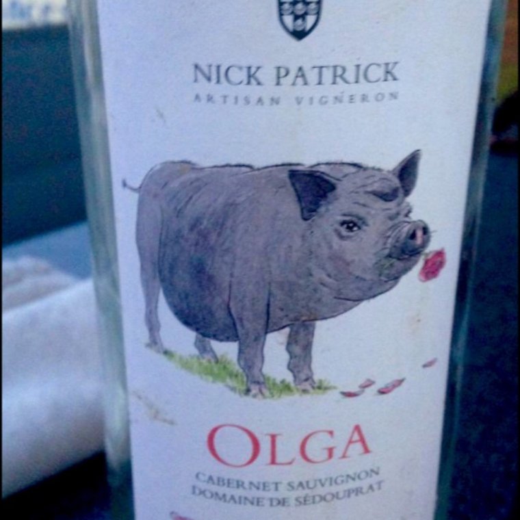 Каберне Совиньон вино Olga