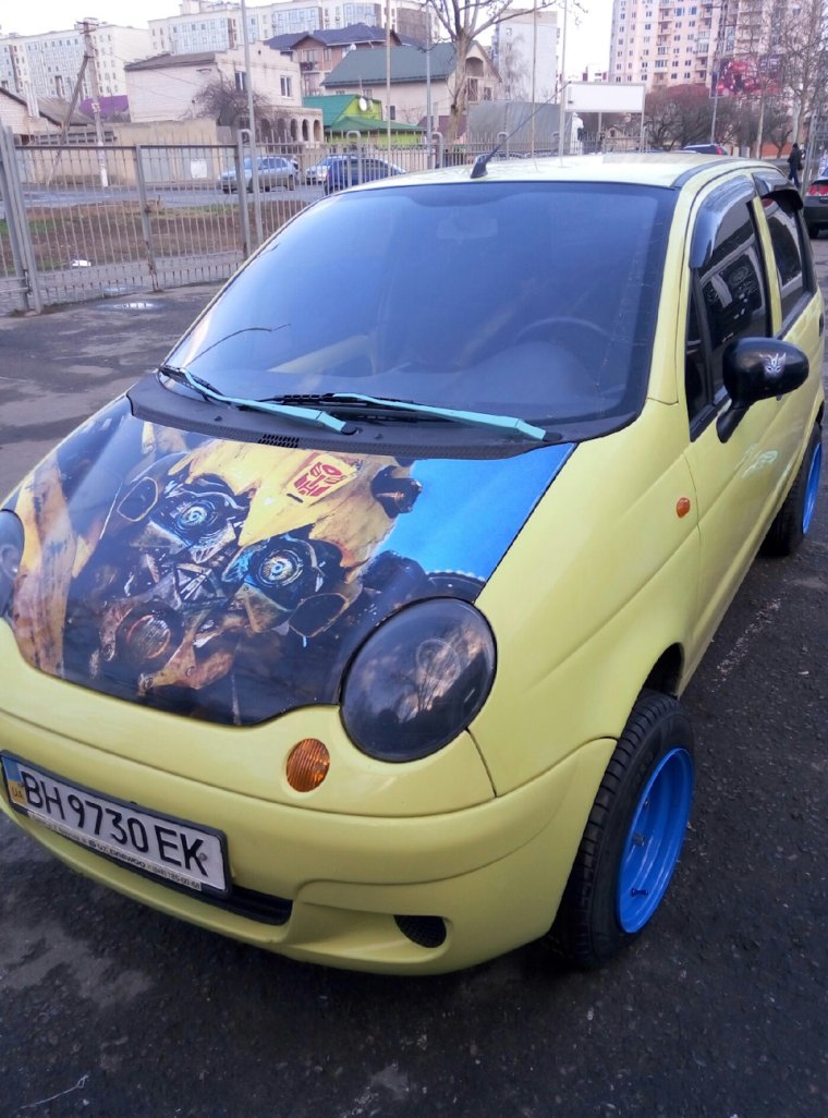 Тюнингованный Daewoo Matiz
