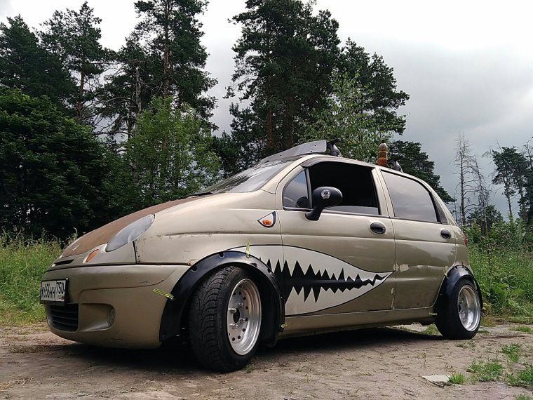 Дэу Матиз дрифт