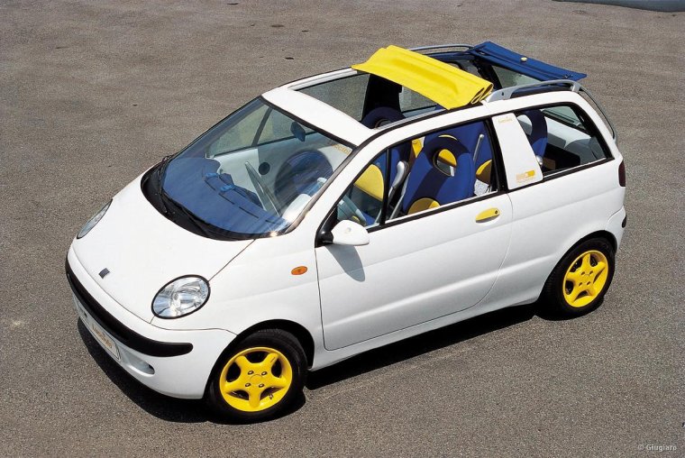 Девушки и Daewoo Matiz