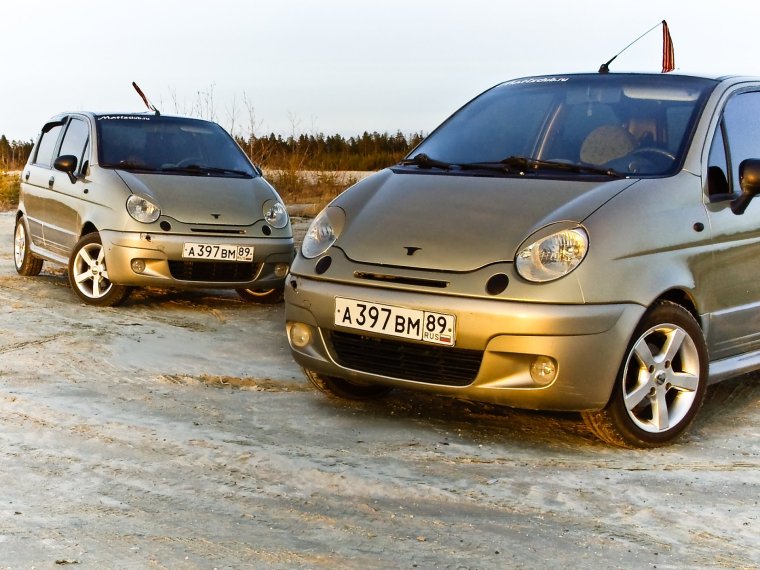 Матиз Даевоо розовый