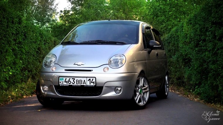 Daewoo Matiz черный тонированный