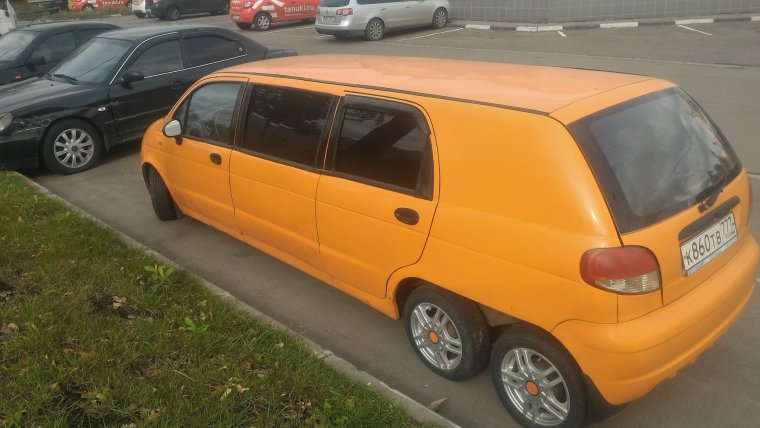 Тюнингованный Дэу Матиз