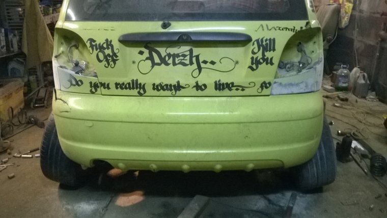 Daewoo Matiz на разварках