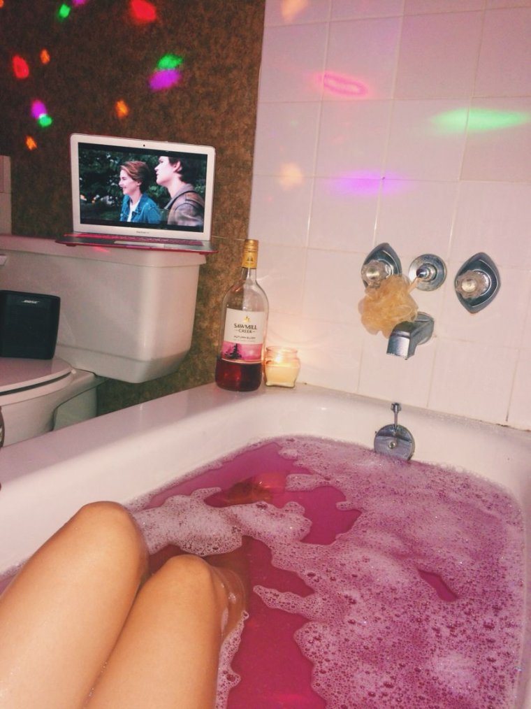 Шарж в ванной