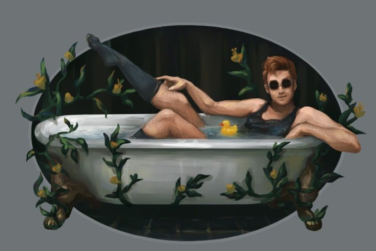 Кот в ванной