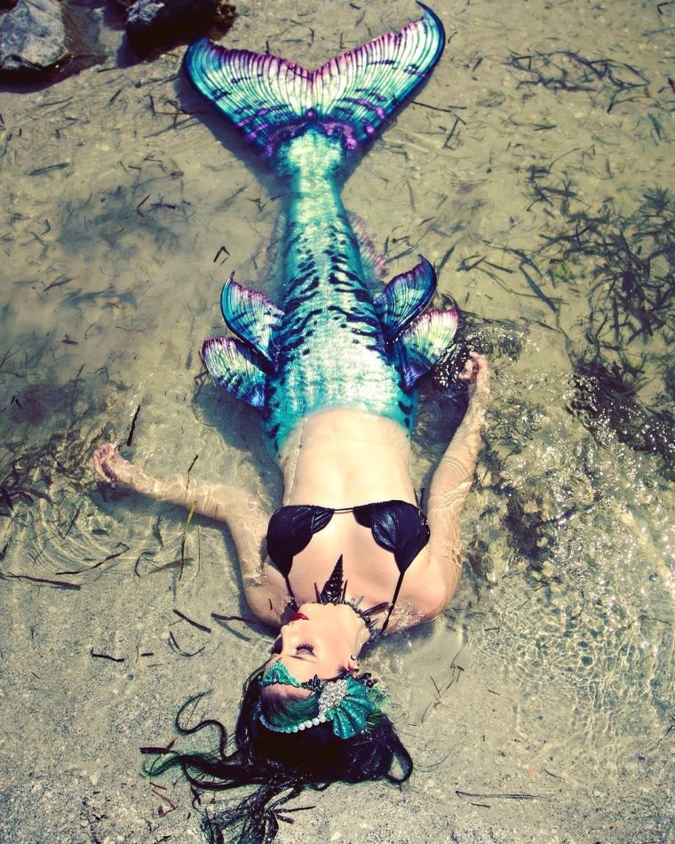 Русалка в вряльной жизни