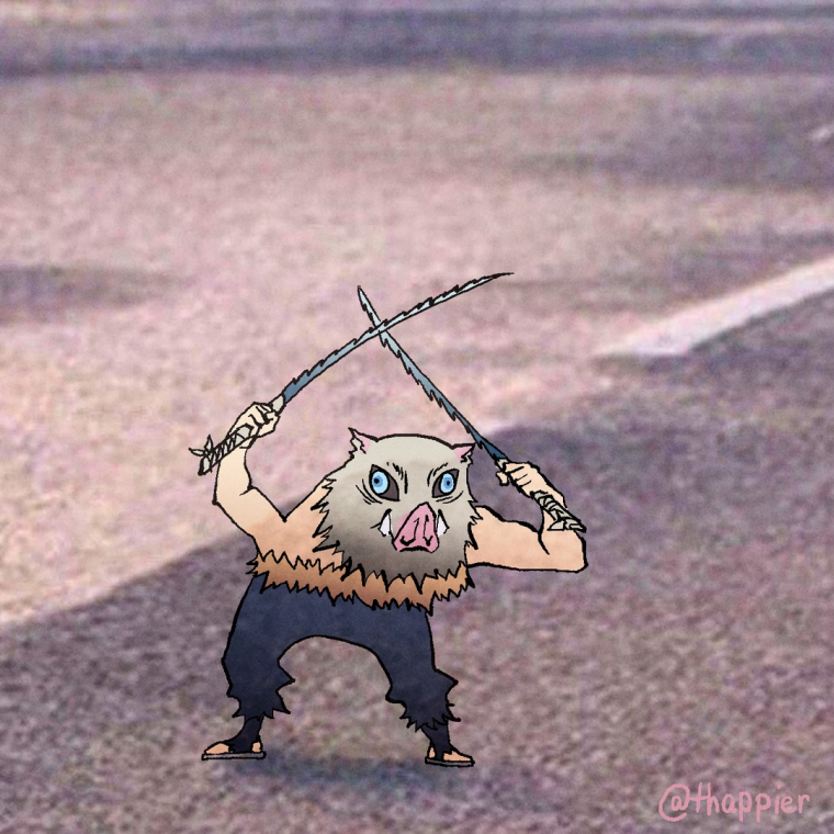 Дикие кабаны секачи с клыками