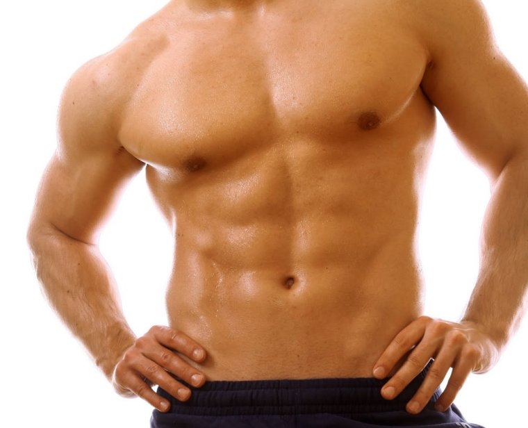 Женский пресс с кубиками