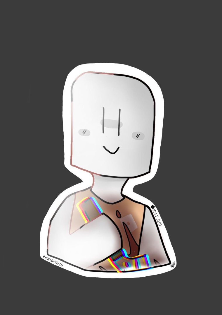 Заготовка для арта РОБЛОКС