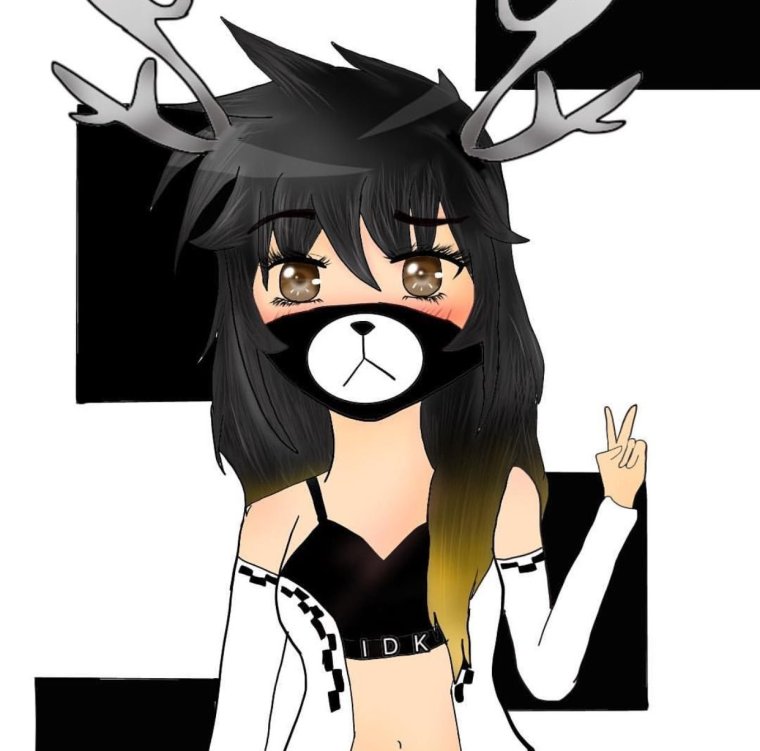 Арт РОБЛОКС девочки