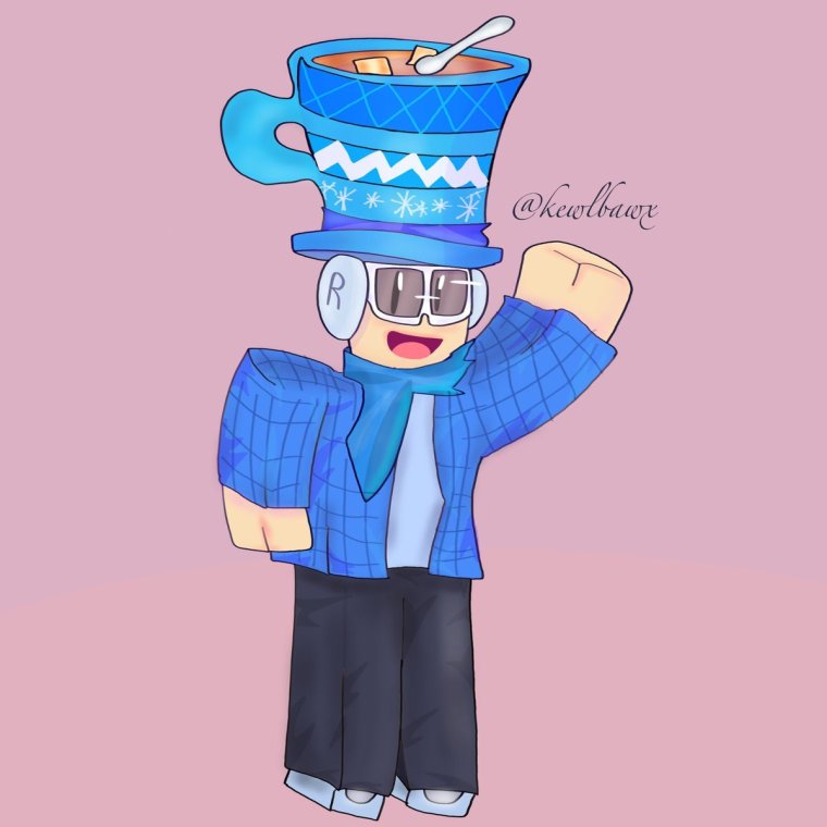 Арт РОБЛОКС на аву девочки