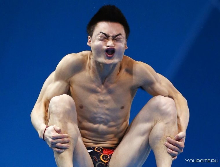 Смешные лица спортсменов