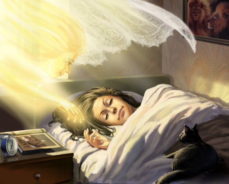 Ангел хранитель девушка