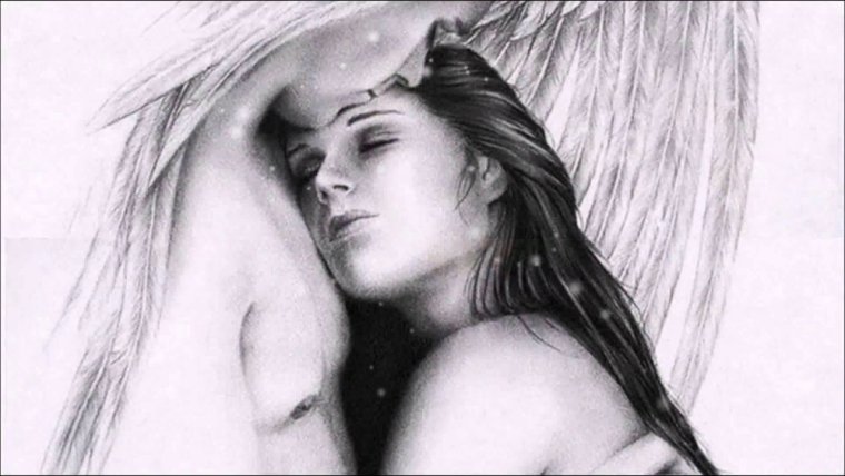 Ангел на качелях тату