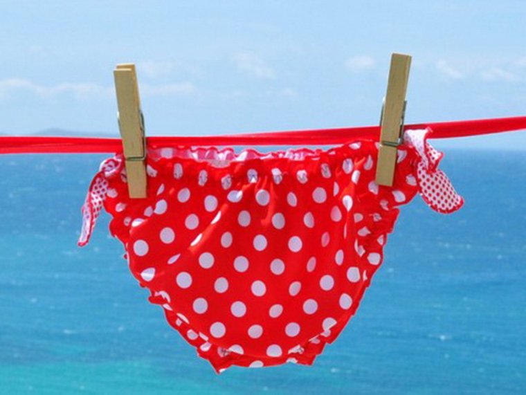 Трусы в горошек