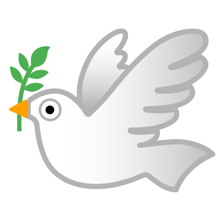 Белый голубь рисунок