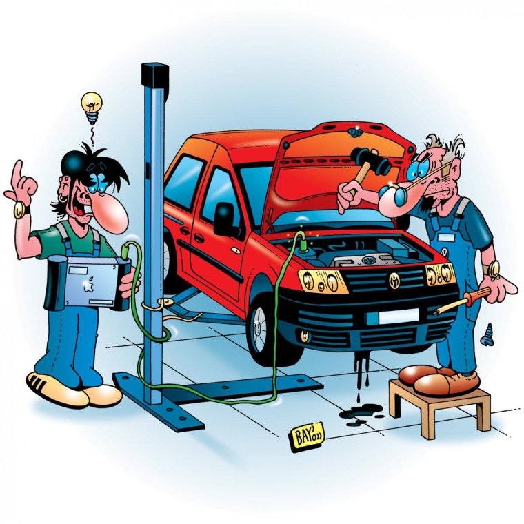 Автосервис приколы