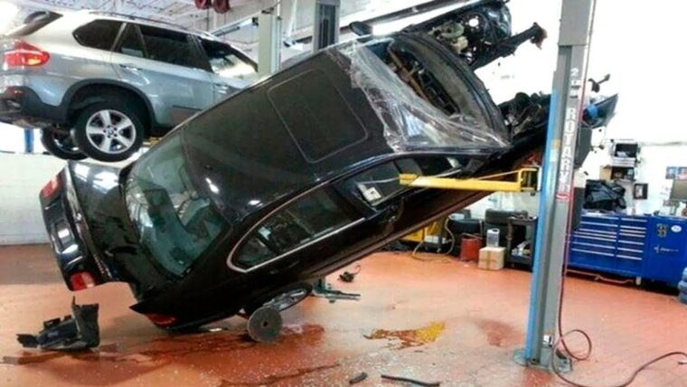 Автосервис карикатура